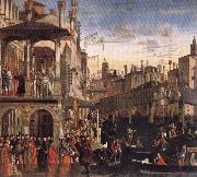 Cureof a Lunatic by the Patriarch of Grado Vittore Carpaccio